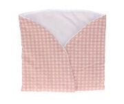 Personalised Pink Vichy Blanket